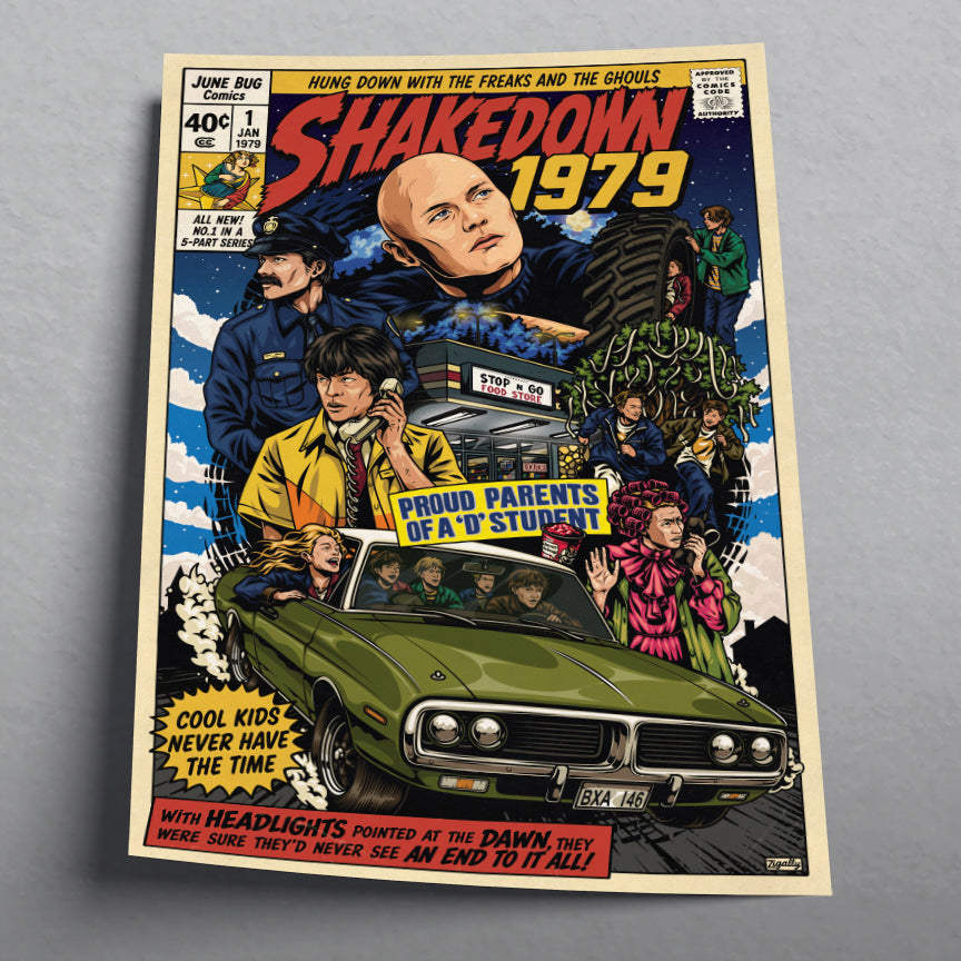 Shakedown 1979 Art Print