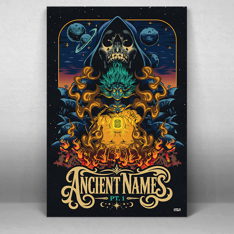 Ancient Names Pt. 1 Art Print