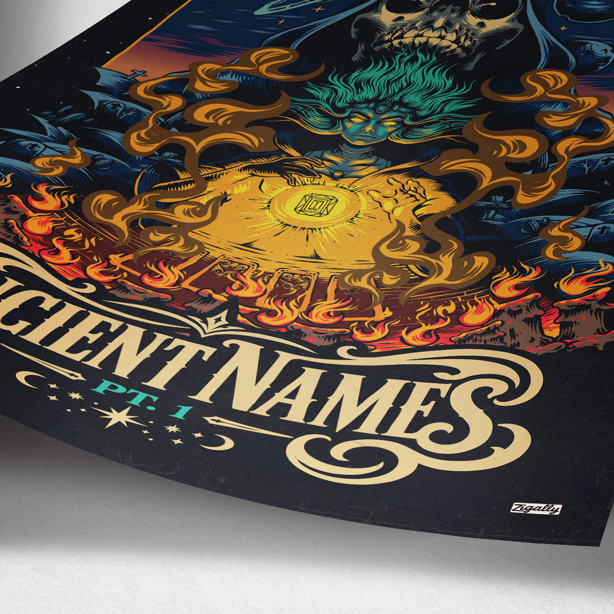 Ancient Names Pt. 1 Art Print