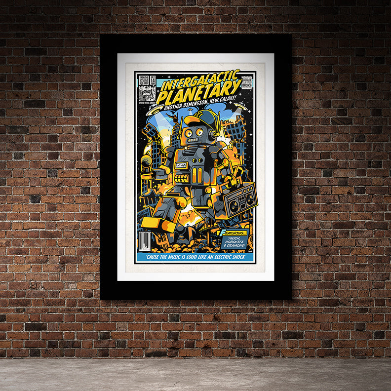 Intergalactic Planetary Poster