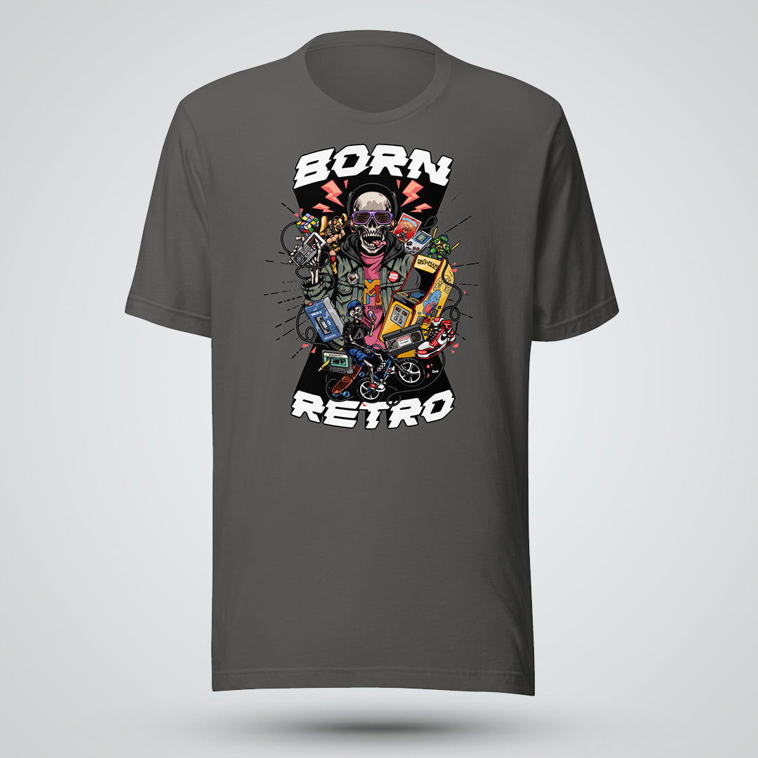 Born Retro: Unisex t-shirt