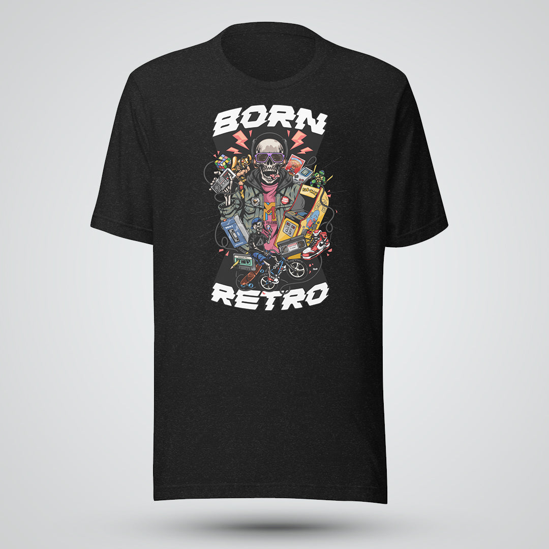 Born Retro: Unisex t-shirt