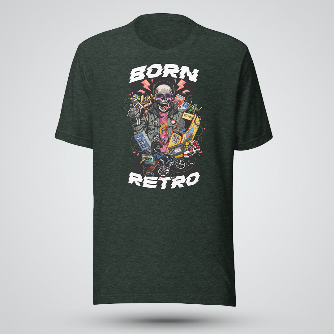 Born Retro: Unisex t-shirt