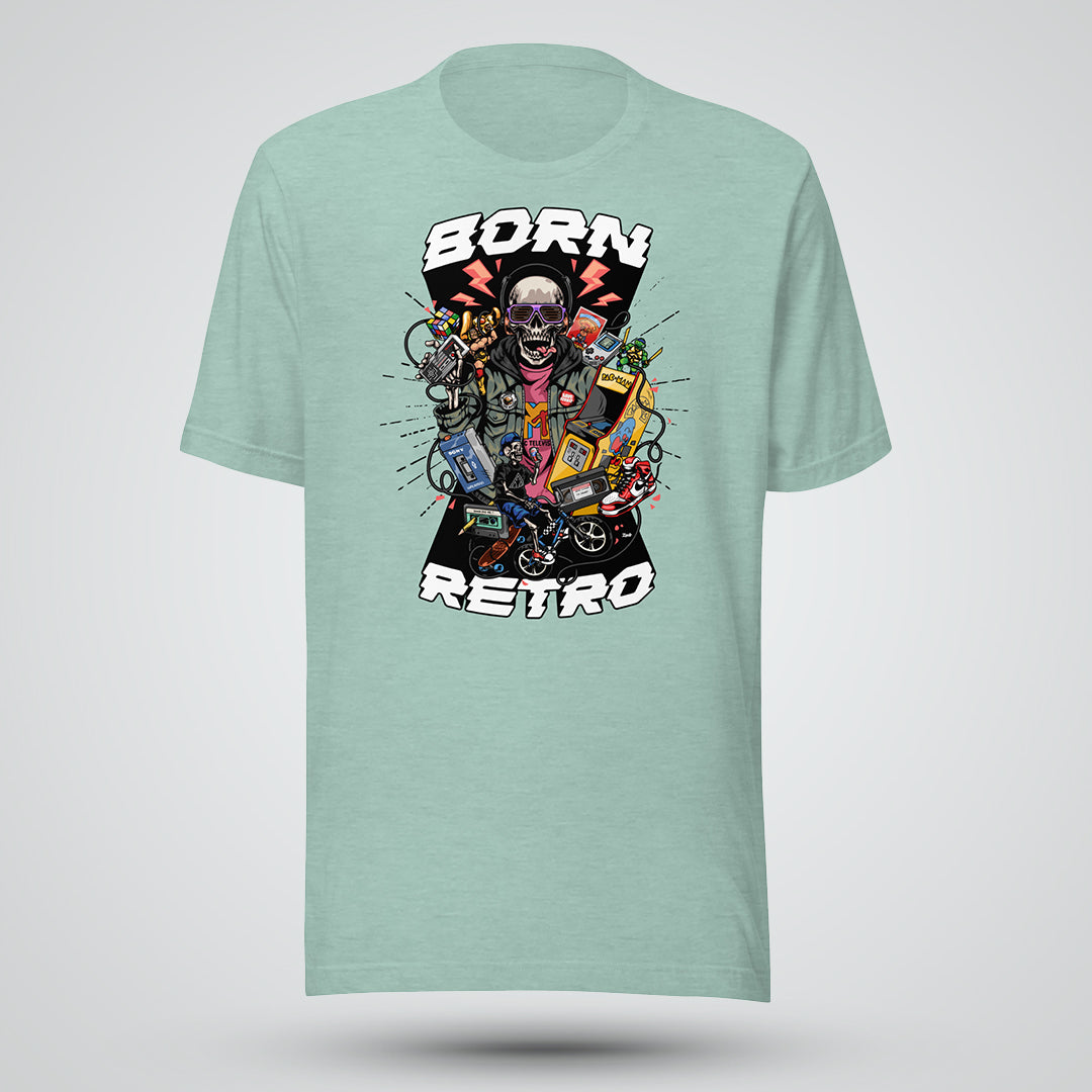 Born Retro: Unisex t-shirt