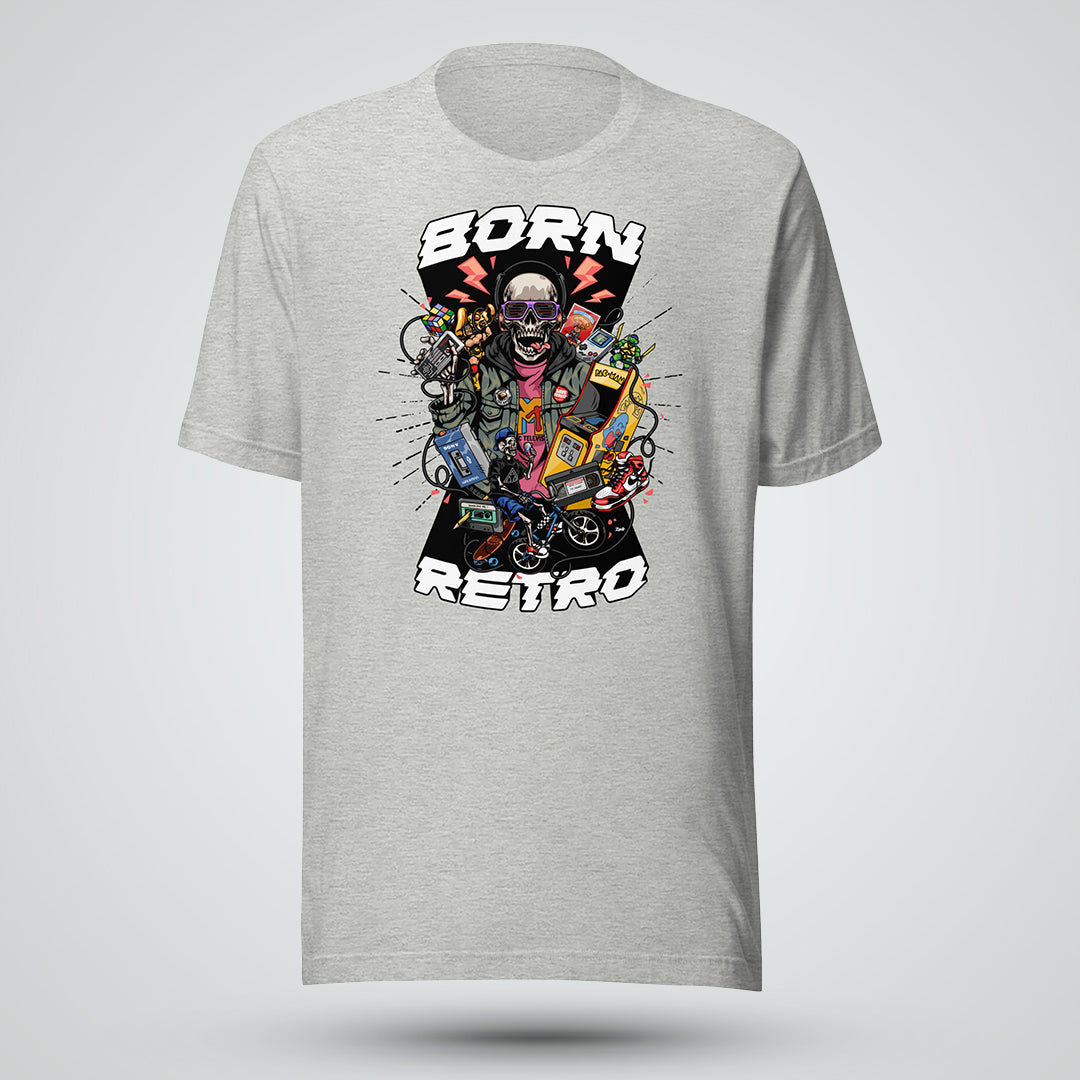Born Retro: Unisex t-shirt