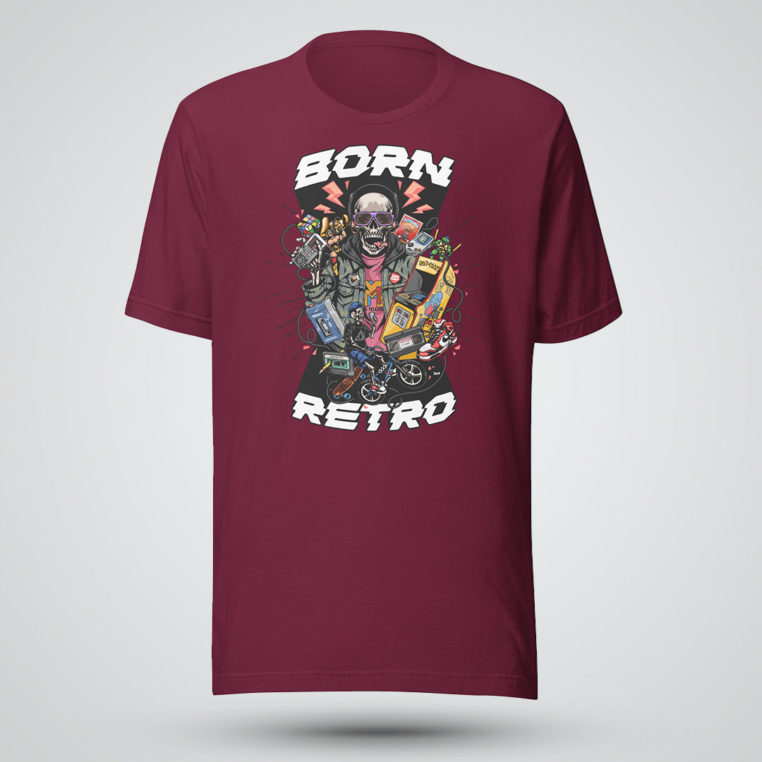 Born Retro: Unisex t-shirt