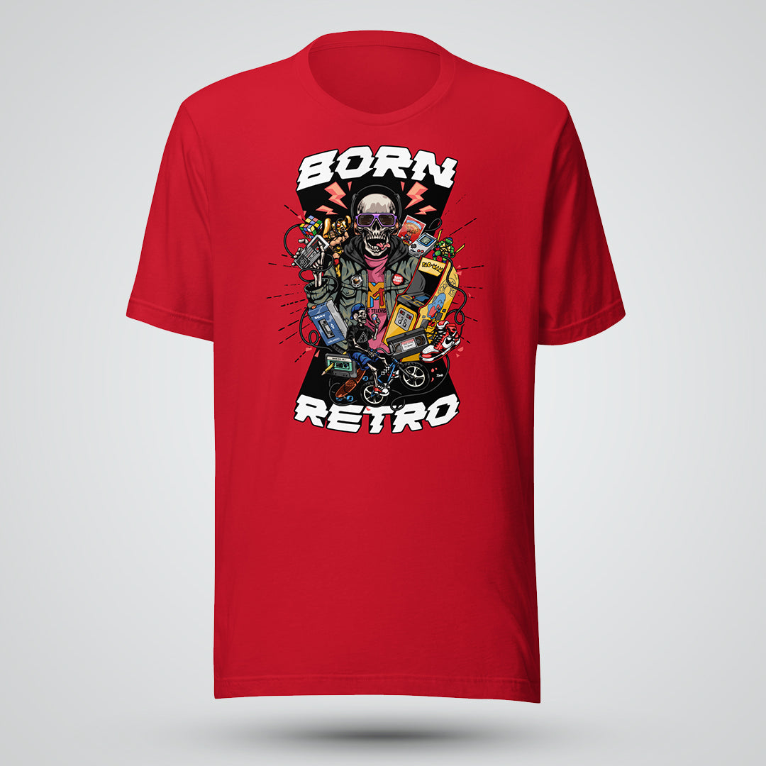 Born Retro: Unisex t-shirt