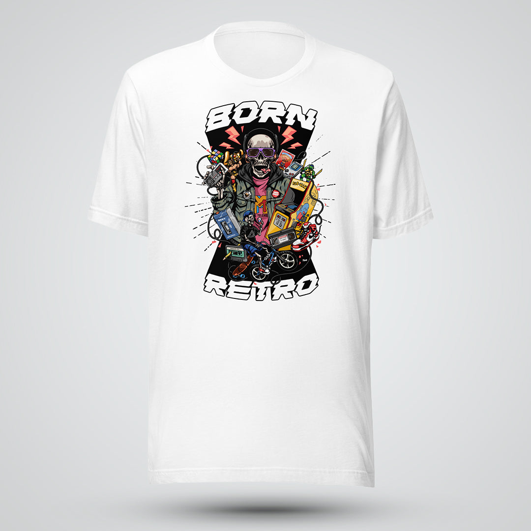 Born Retro: Unisex t-shirt