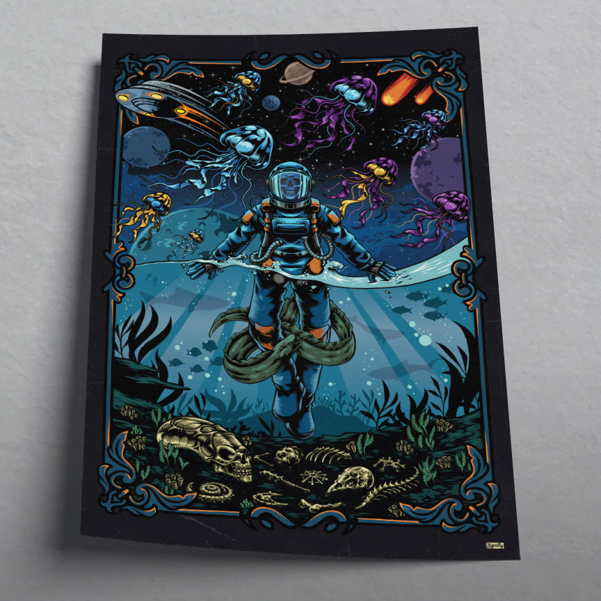 The Astral Undertow Art Print