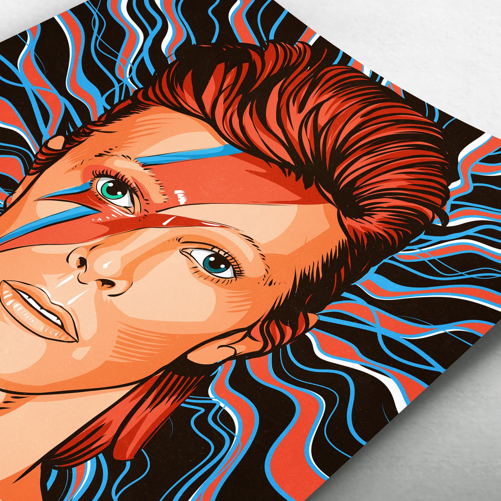 David Bowie Poster - zigally