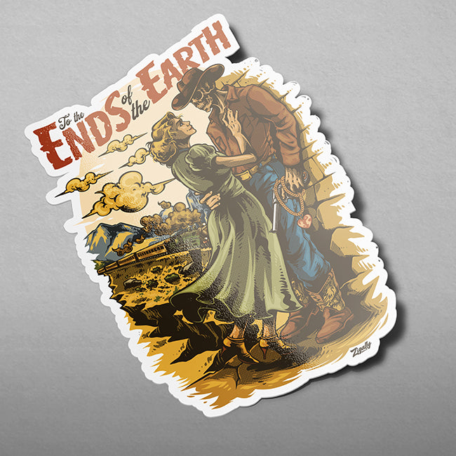 To the Ends of the Earth - Kiss Cut Sticker