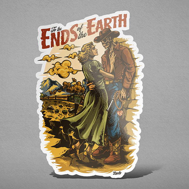 To the Ends of the Earth - Kiss Cut Sticker