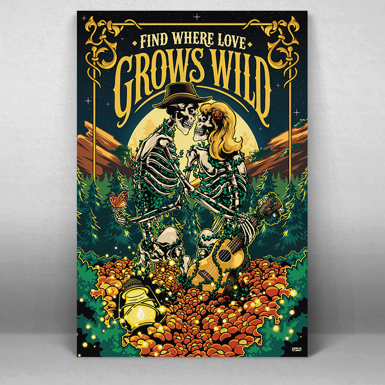 Find Where Love Grows Wild Art Print