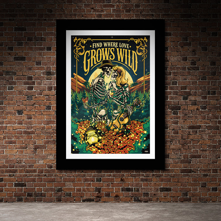 Find Where Love Grows Wild Art Print