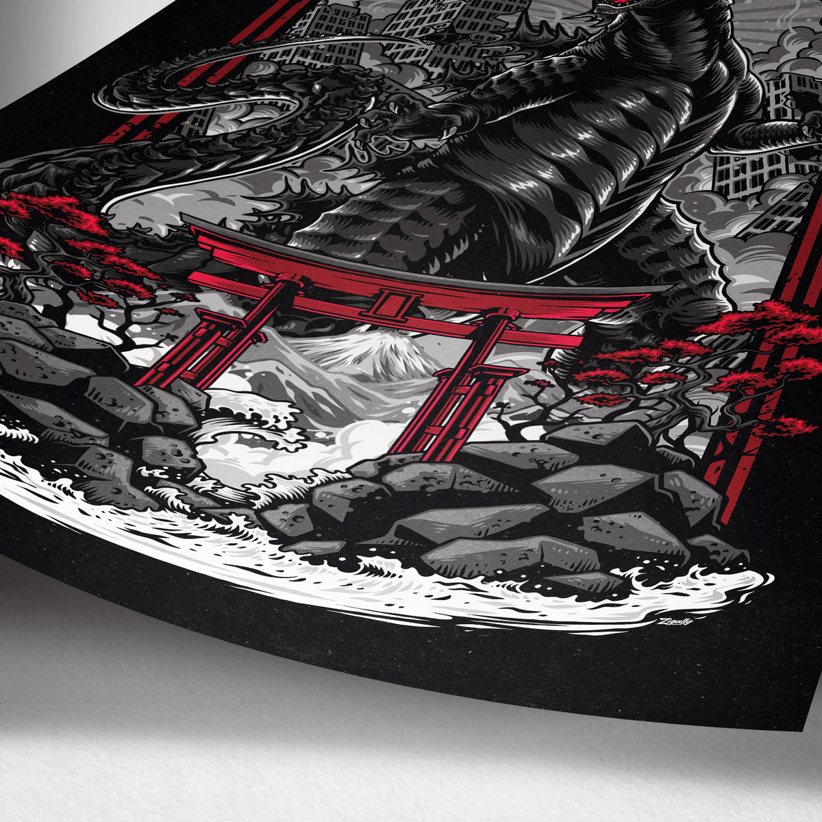 Godzilla Poster - zigally