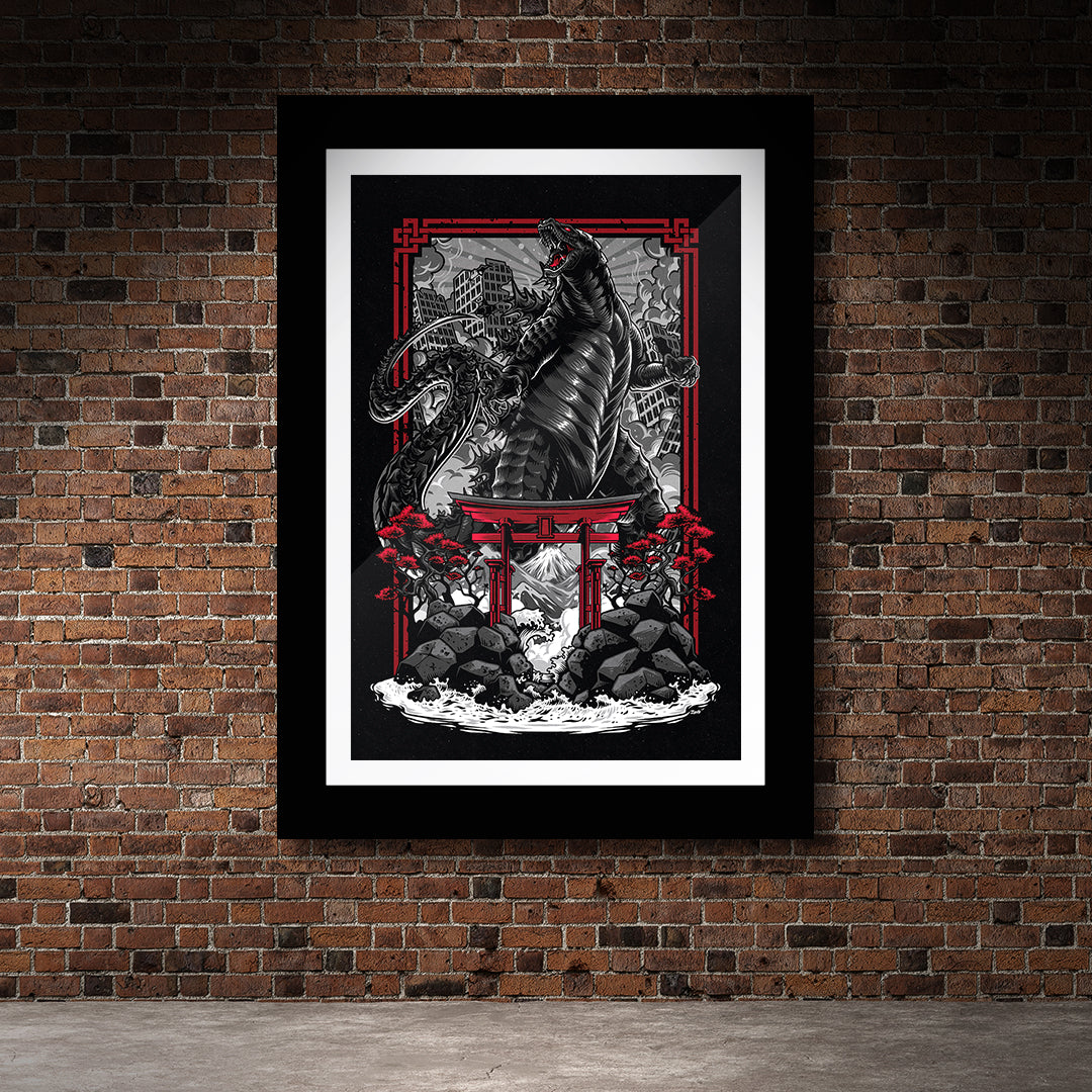 Godzilla Poster - zigally