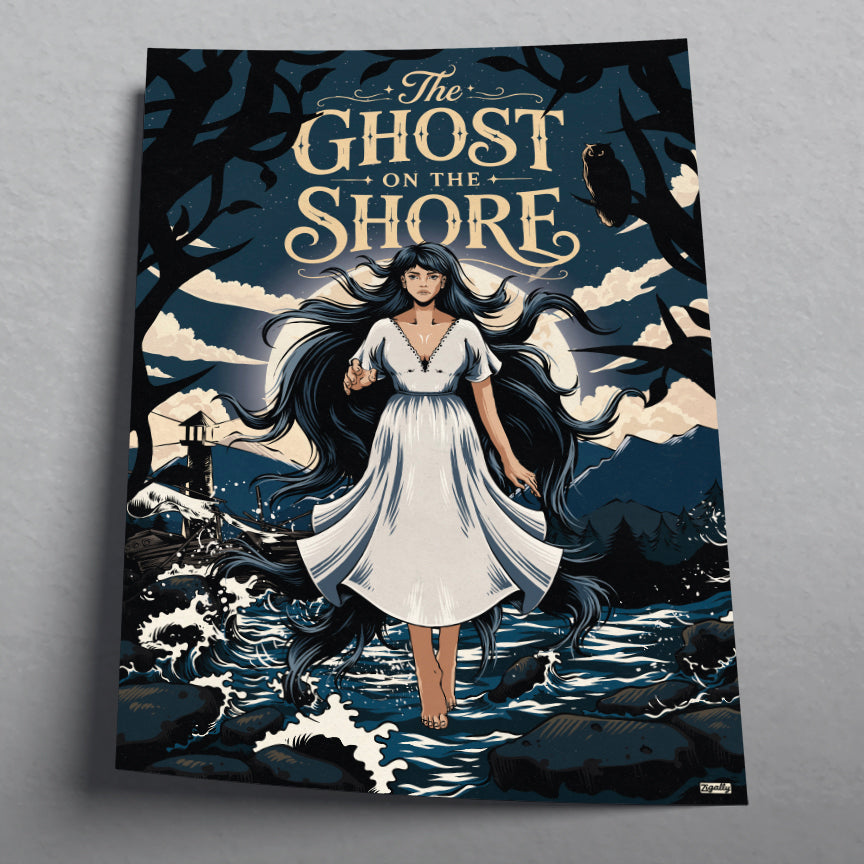 The Ghost on the Shore Art Print