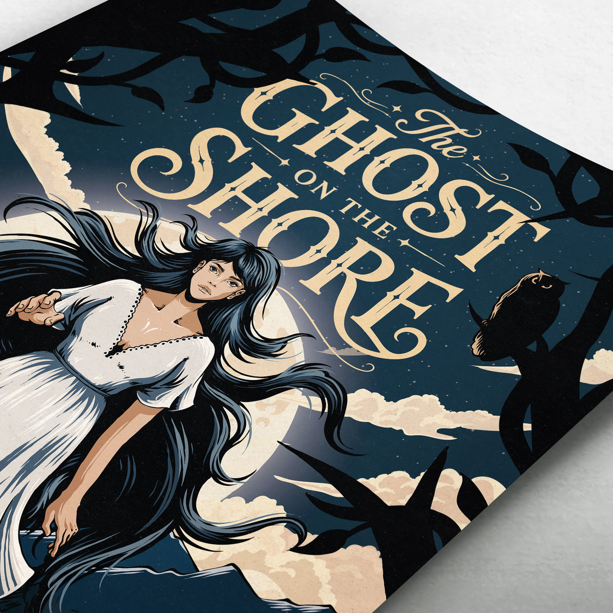 The Ghost on the Shore Art Print