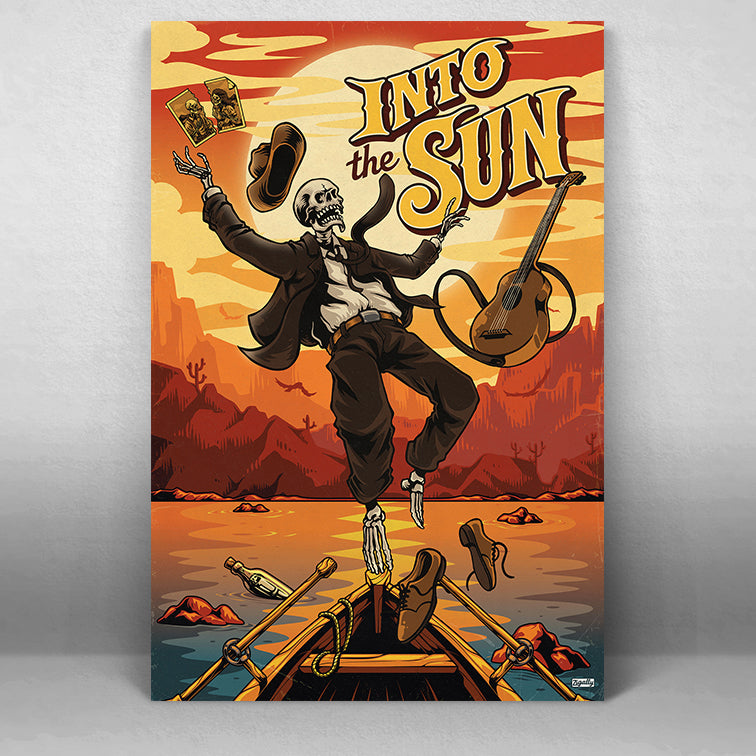 Into The Sun Art Print