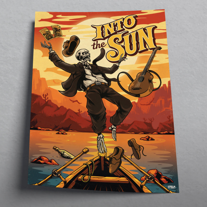 Into The Sun Art Print