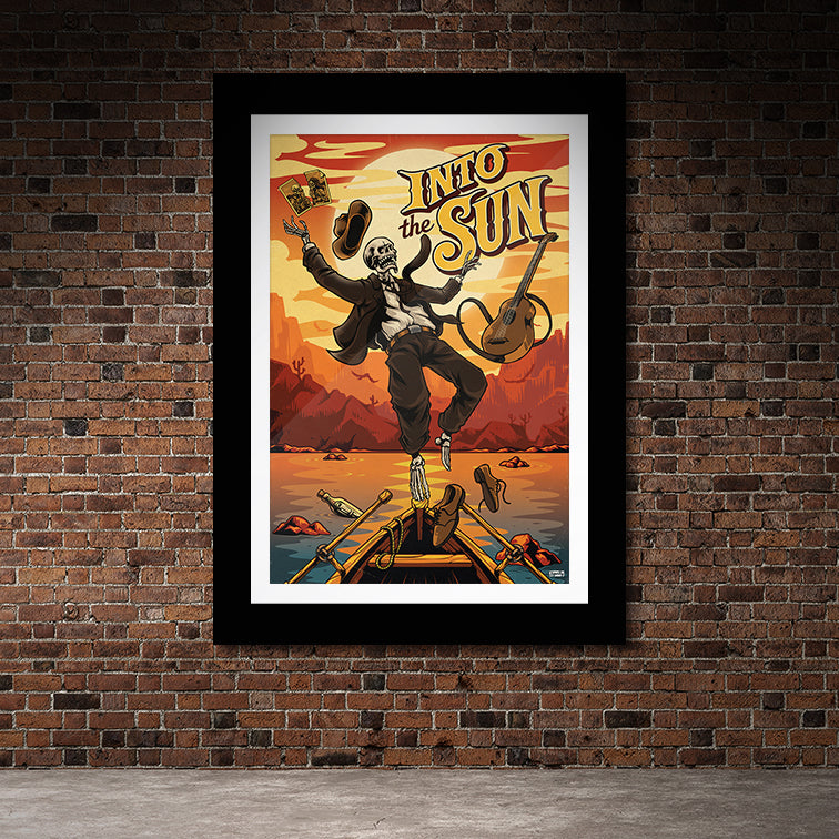 Into The Sun Art Print