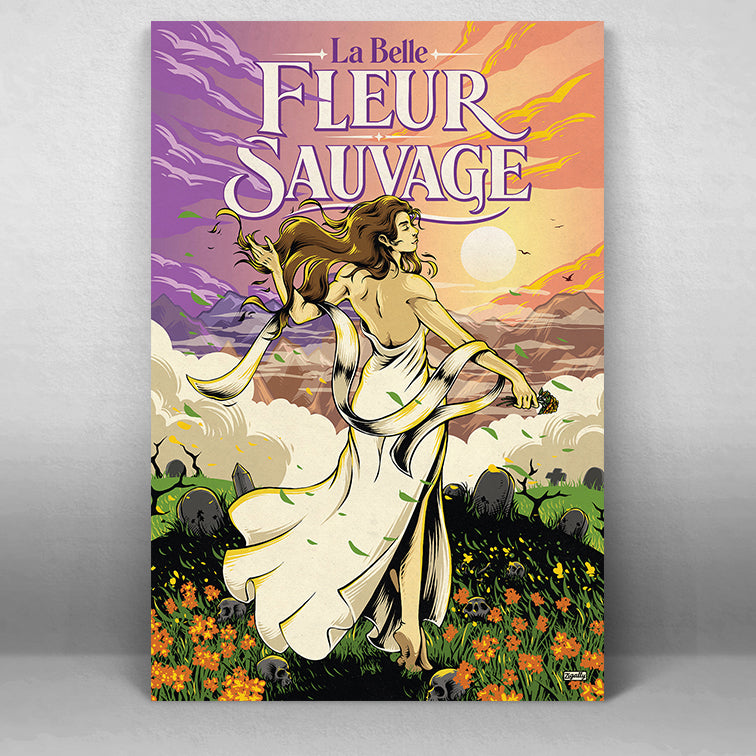 La Belle Fleur Sauvage Poster