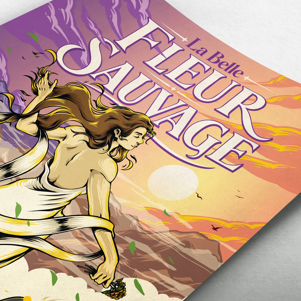 La Belle Fleur Sauvage Poster