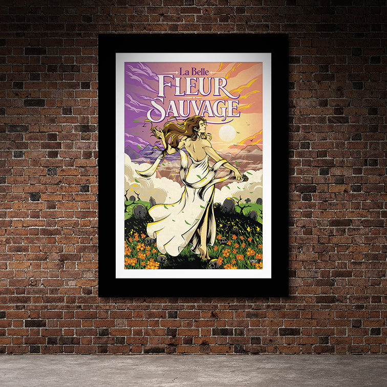 La Belle Fleur Sauvage Poster