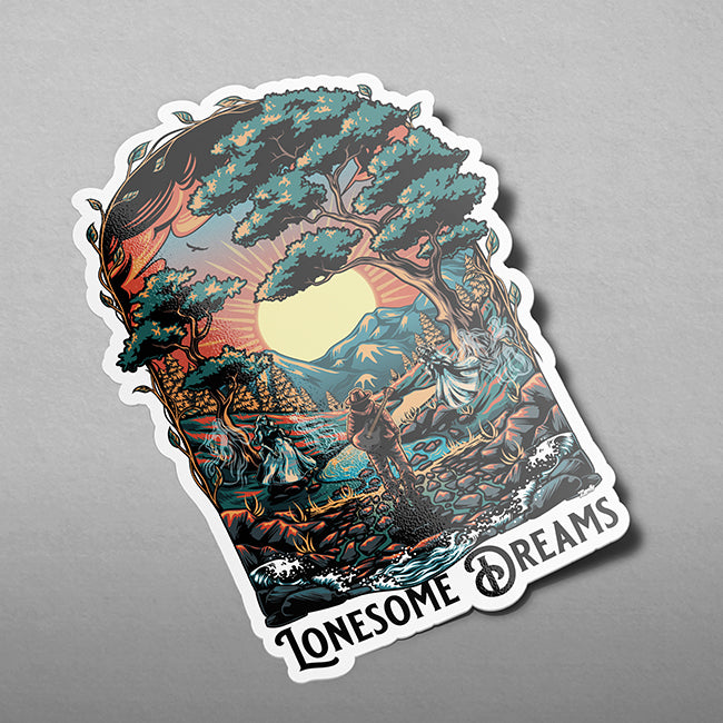 Lonesome Dreams - Kiss Cut Sticker