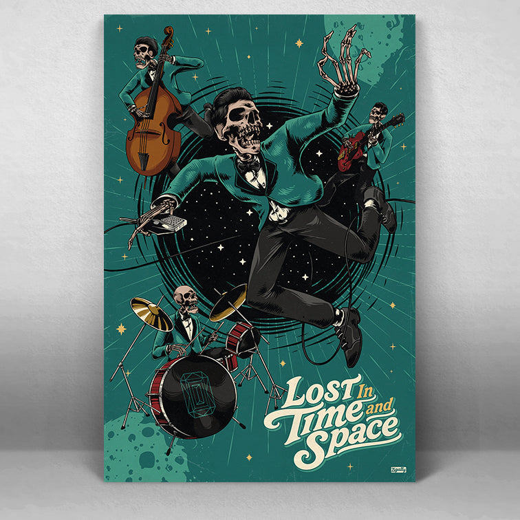 Lost In Time and Space Surreal Art Print