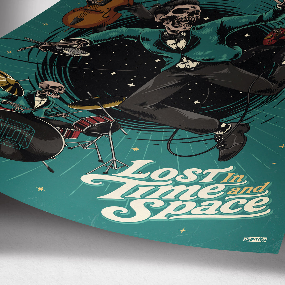 Lost In Time and Space Surreal Art Print