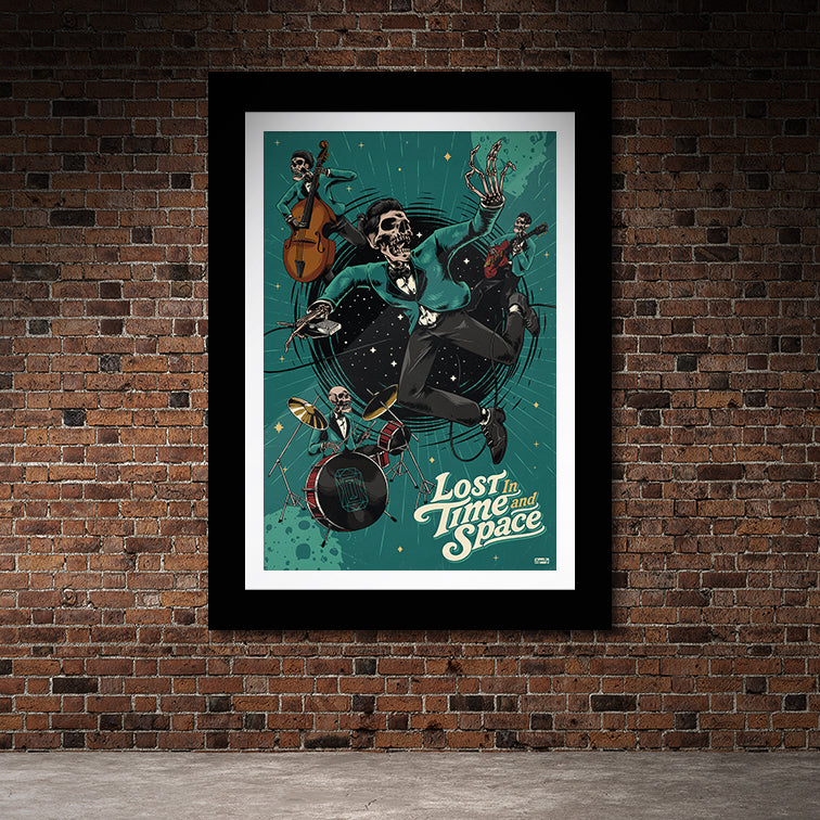 Lost In Time and Space Surreal Art Print