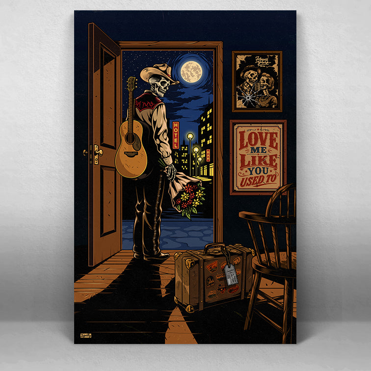 Love Me Like You Used To Western Art Print