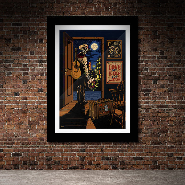 Love Me Like You Used To Western Art Print