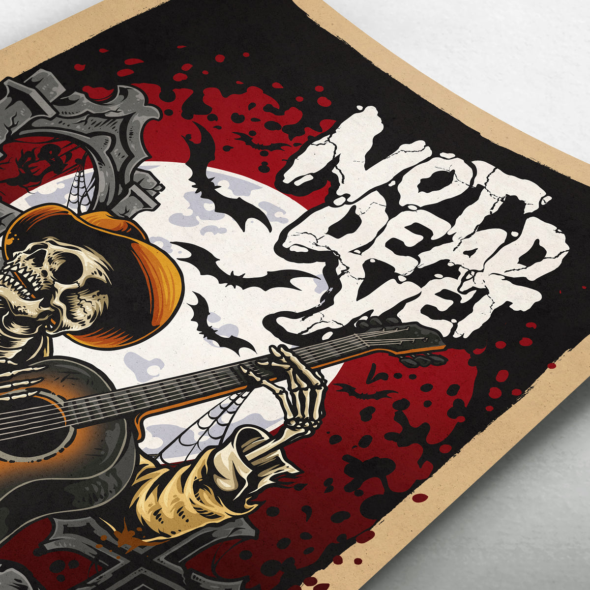 Not Dead Yet Poster (Spooky Version)