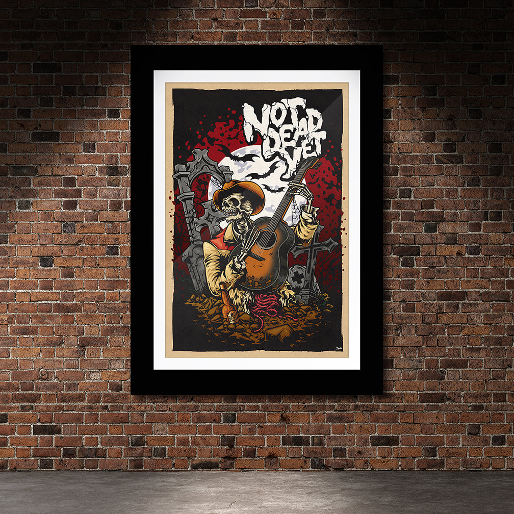 Not Dead Yet Poster (Spooky Version)