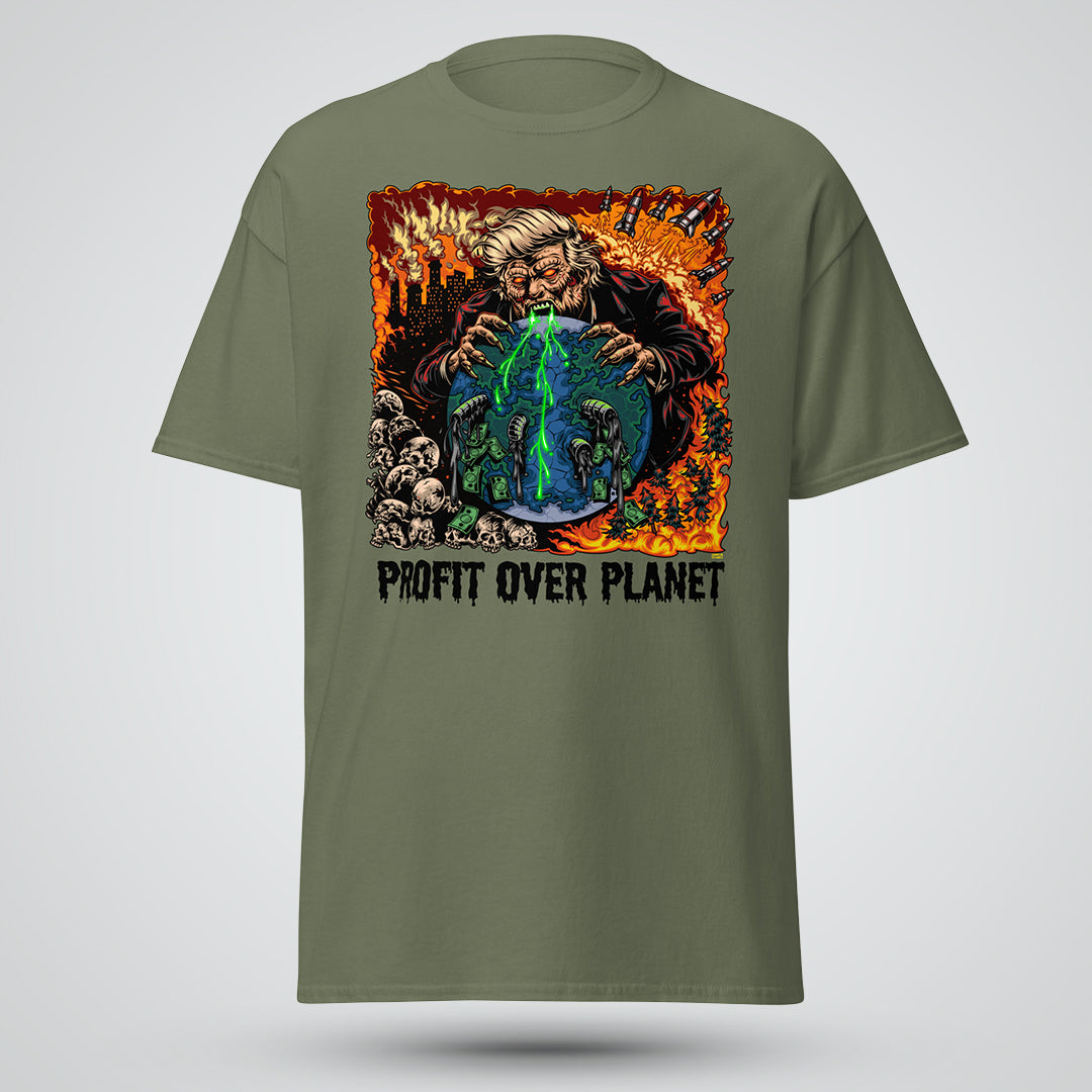 Profit Over Planet - Unisex classic tee