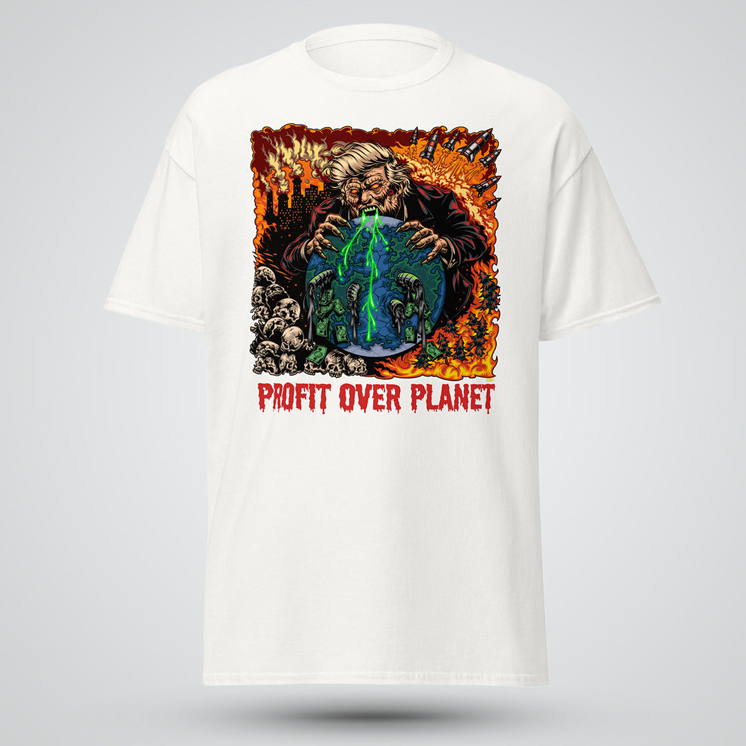 Profit Over Planet - Unisex classic tee