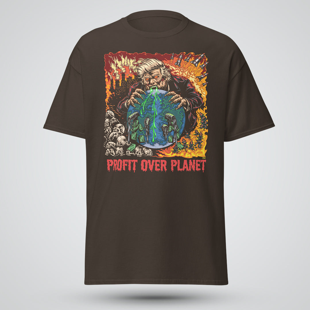 Profit Over Planet - Unisex classic tee