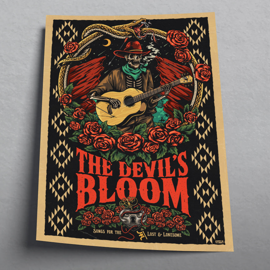The Devil's Bloom Art Print