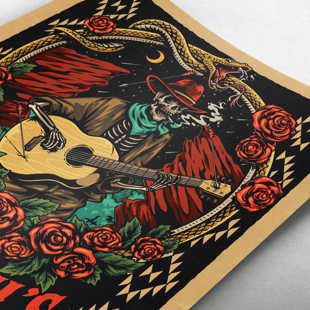 The Devil's Bloom Art Print