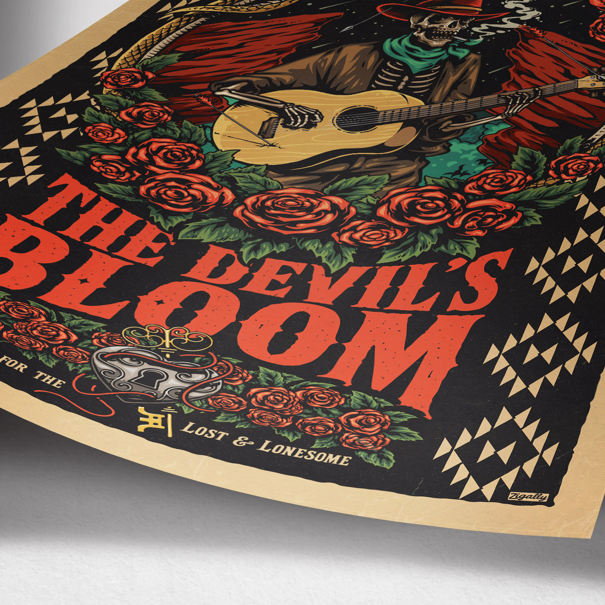 The Devil's Bloom Art Print