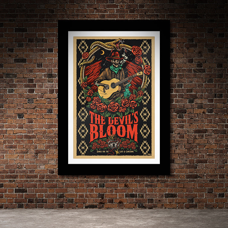 The Devil's Bloom Art Print