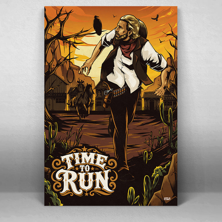 Time To Run Poster