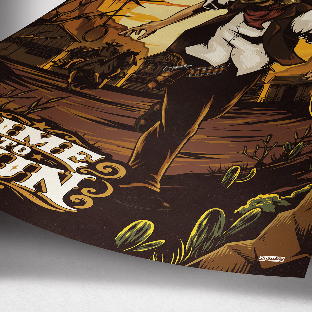 Time To Run Poster