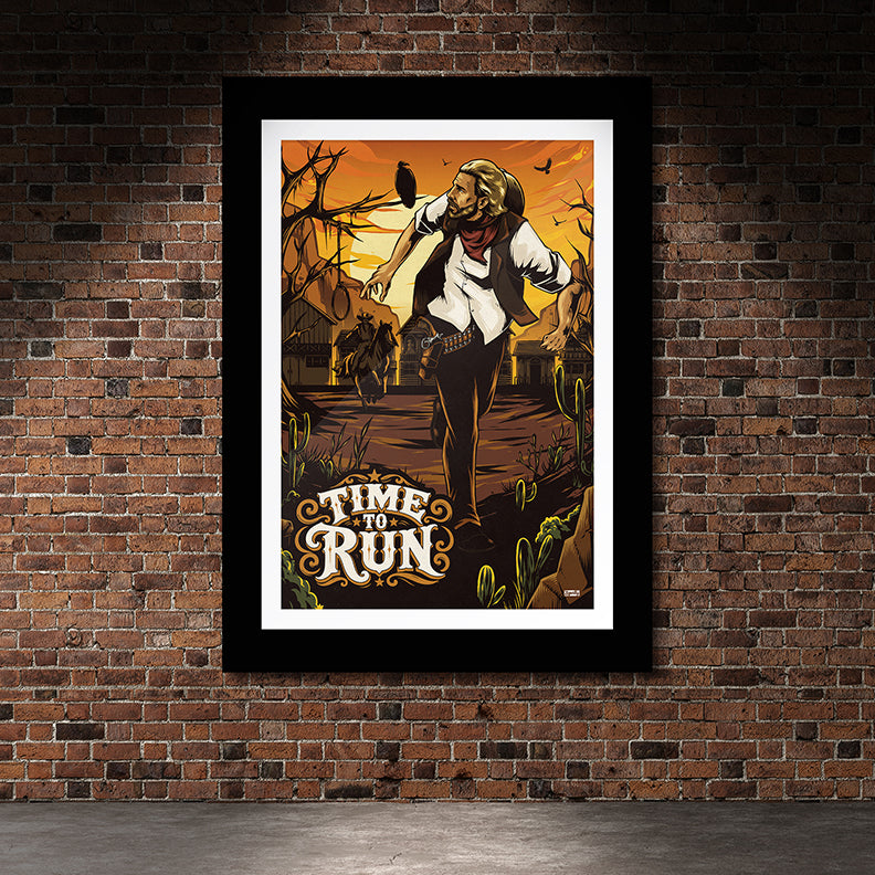 Time To Run Poster