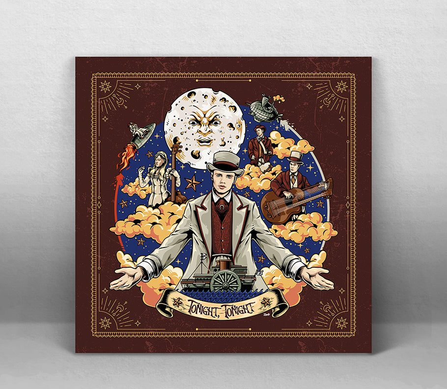 絵画 ゴルグ トナイト Tonight Tonight, Tonight Art Print - zigally
