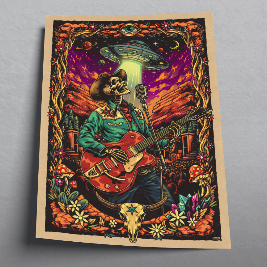 The Unearthly Encore Art Print