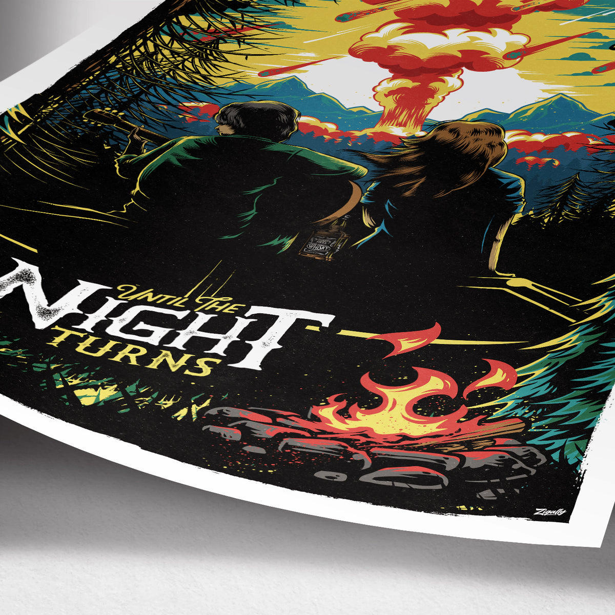 Until The Night Turns Poster