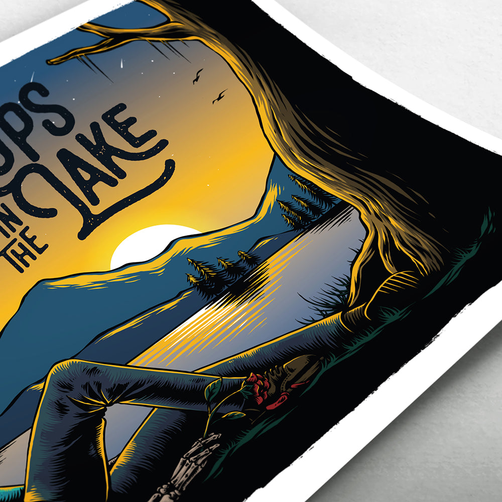 Drops in the Lake Poster